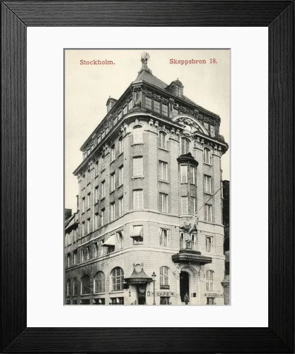 Framed Print : Skeppsbron 18, Stockholm, Sweden Framed Print : Skeppsbron 18, Stockholm, Sweden