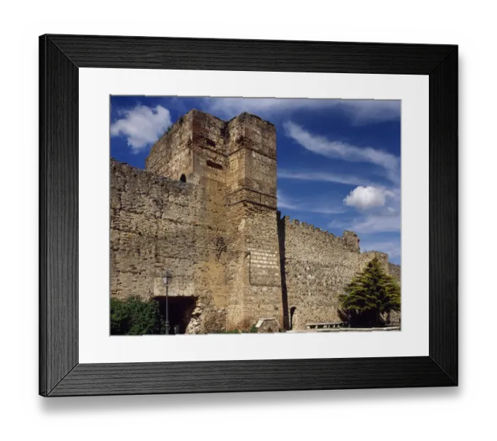 Framed Print : Spain. Buitrago del Lozoya. Moorish tower of the Alcazar Framed Print : Spain. Buitrago del Lozoya. Moorish tower of the Alcazar