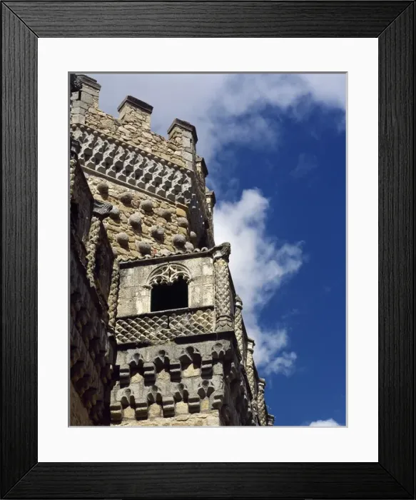 Framed Print : Spain. Manzanares El Real. New Castle of Manzanares el Framed Print : Spain. Manzanares El Real. New Castle of Manzanares el