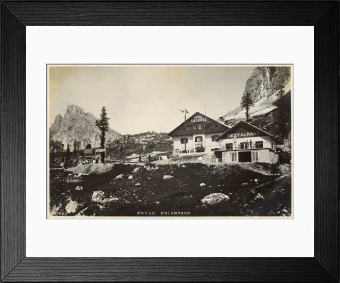 Framed Print : The Falzarego Pass Framed Print : The Falzarego Pass