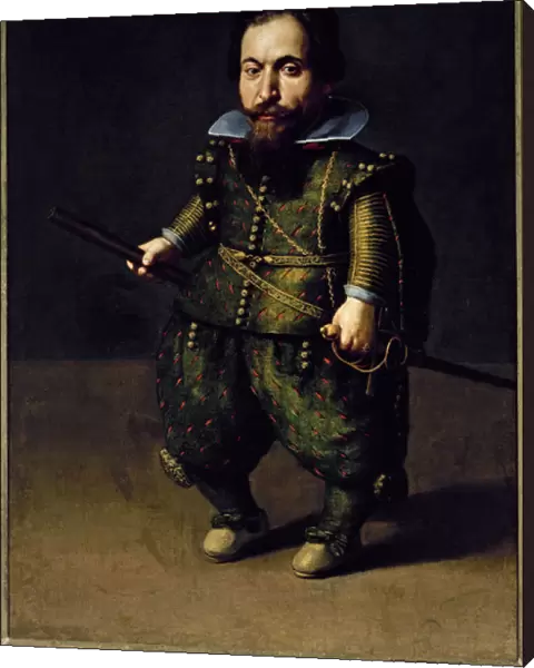 Portrait of a Dwarf, ca. 1626, by Juan van der Hamen y