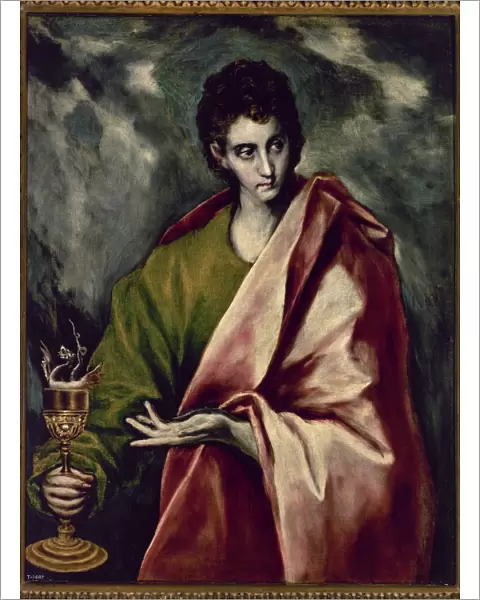 Portrait of Saint John the Evangelist, ca. 1605, by El