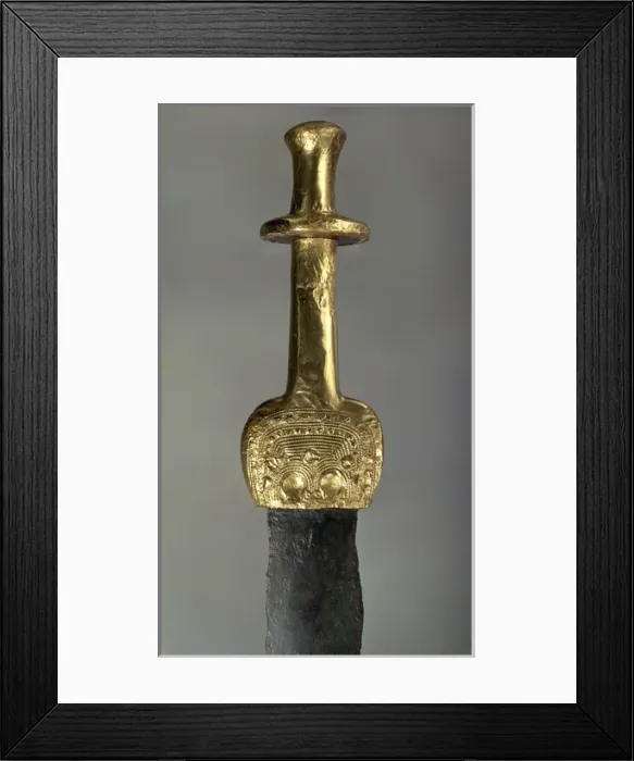 Framed Print : Sword of Guadalajara. Middle 2nd Millennium BC. Bronze Framed Print : Sword of Guadalajara. Middle 2nd Millennium BC. Bronze