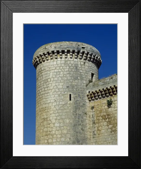 Framed Print : Spain. Torrelobaton Castle. 15th Framed Print : Spain. Torrelobaton Castle. 15th