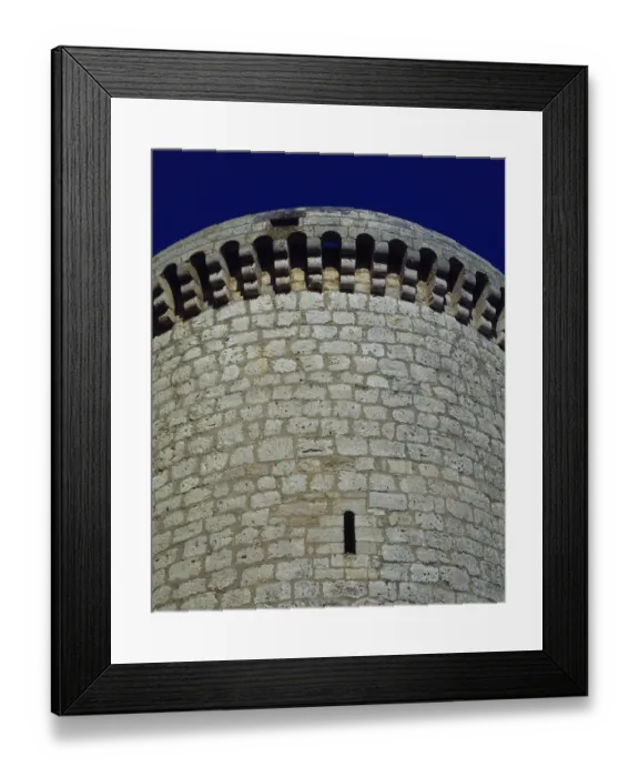 Framed Print : Spain. Torrelobaton Castle. 15th Framed Print : Spain. Torrelobaton Castle. 15th