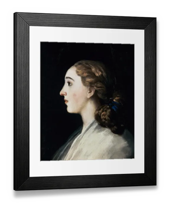 Framed Print : Maria Teresa de Vallabriga y Rozas (1759-1820), 1783, by Framed Print : Maria Teresa de Vallabriga y Rozas (1759-1820), 1783, by