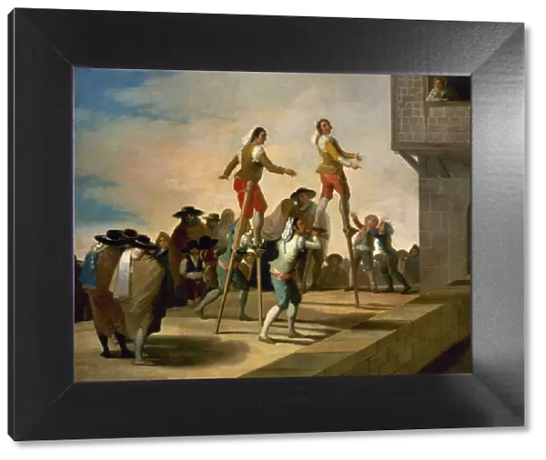 Stilts, 1791-1792, by Francisco de Goya