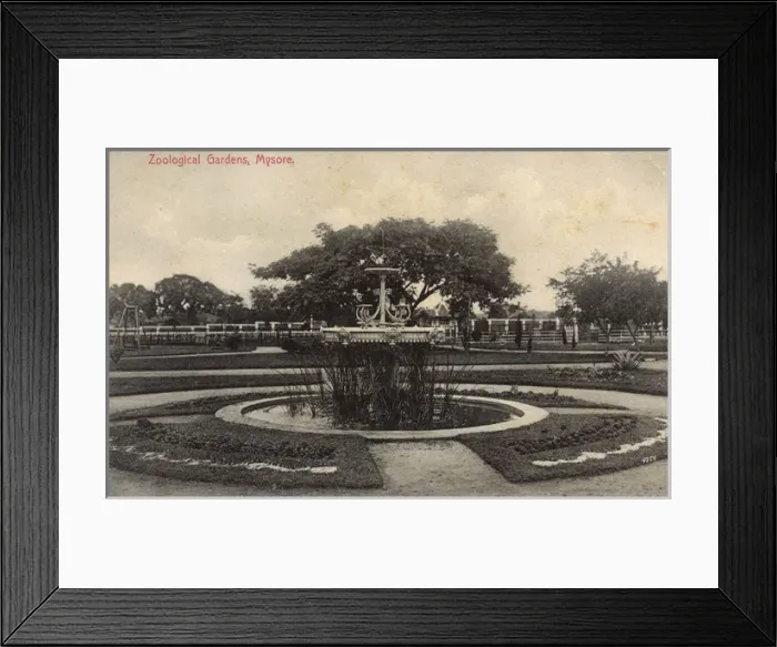 Framed Print : Zoological Gardens, Mysore, Karnataka, India Framed Print : Zoological Gardens, Mysore, Karnataka, India