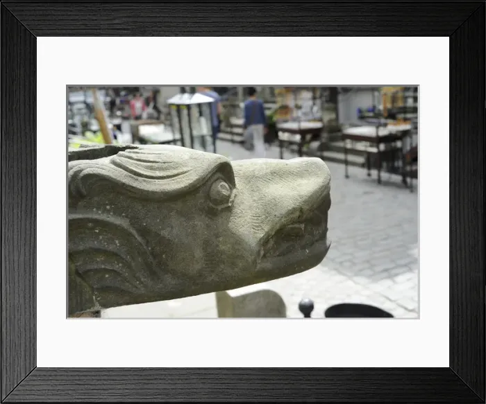 Framed Print : Gargoyle in Mariacka Street. Gdansk Framed Print : Gargoyle in Mariacka Street. Gdansk