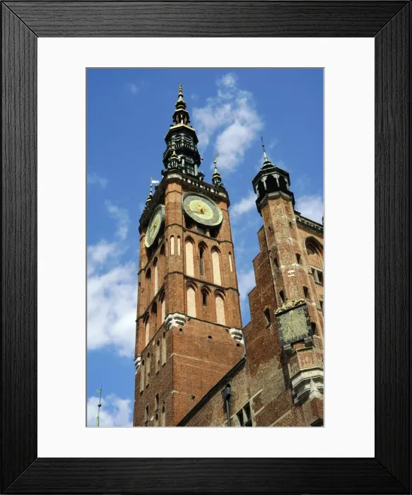Framed Print : Town Hall. Gdansk Framed Print : Town Hall. Gdansk