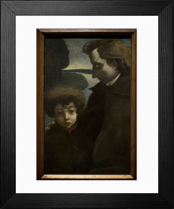 Framed Print : Foster-Brothers, 1894, by Olof Sager-Nelson Framed Print : Foster-Brothers, 1894, by Olof Sager-Nelson