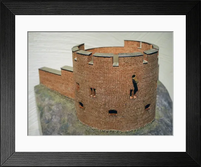 Framed Print : Model of the Tower of Birger Jarl, 1520s Framed Print : Model of the Tower of Birger Jarl, 1520s