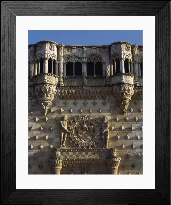 Framed Print : Spain. Guadalajara. Palace of El Infantado. 15th century Framed Print : Spain. Guadalajara. Palace of El Infantado. 15th century