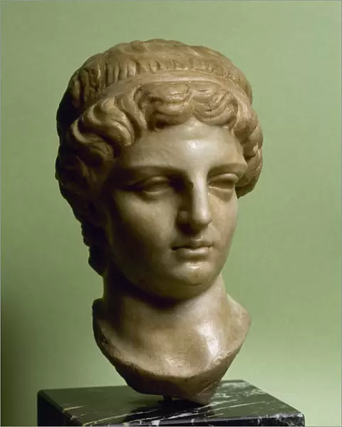 Roman art. Calahorras lady. Bust. 2nd century. From La