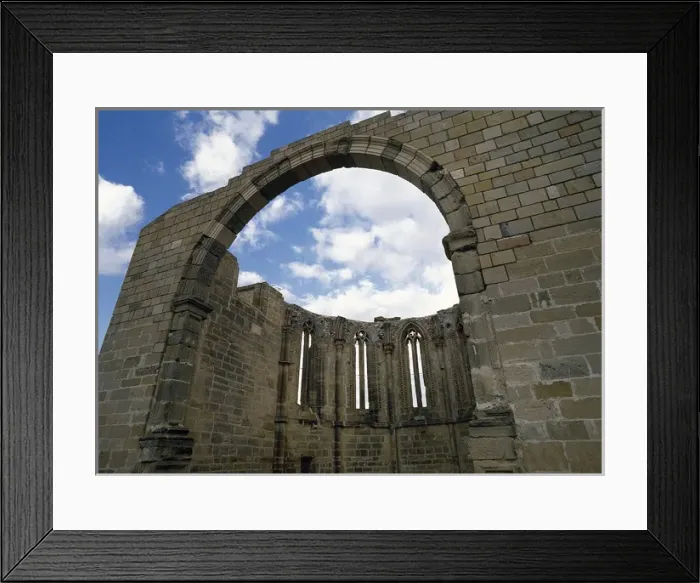 Framed Print : Spain. Huete. The Church of Our Lady of Atienza. Gothic Framed Print : Spain. Huete. The Church of Our Lady of Atienza. Gothic