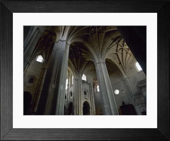 Framed Print : Spain. Santo Domingo de la Calzada. Cathedral. Interior Framed Print : Spain. Santo Domingo de la Calzada. Cathedral. Interior