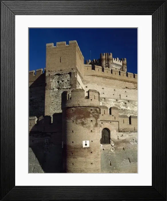 Framed Print : Spain. Medina del Campo. Castle of the La Mota Framed Print : Spain. Medina del Campo. Castle of the La Mota