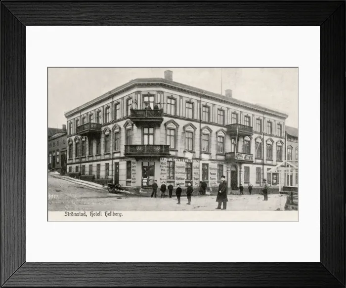 Framed Print : Hotel Hellberg, Stromstad, Vastra Gotaland, Sweden Framed Print : Hotel Hellberg, Stromstad, Vastra Gotaland, Sweden