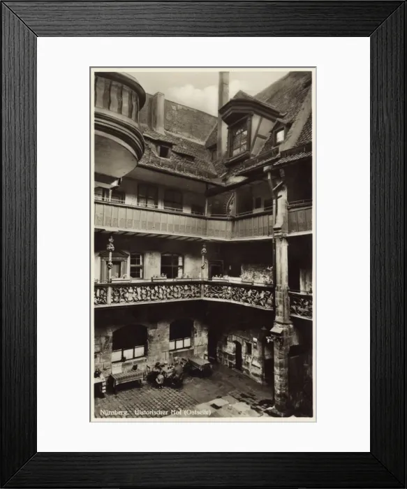 Framed Print : Interior, Historic House, Tucherstrasse, Nuremberg, Germany Framed Print : Interior, Historic House, Tucherstrasse, Nuremberg, Germany