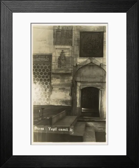 Framed Print : Bursa, Turkey - Bayezid I Mosque (Yesil Camii) Framed Print : Bursa, Turkey - Bayezid I Mosque (Yesil Camii)
