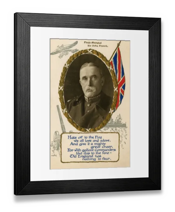 Framed Print : Field Marshal Sir John Denton French, 1st Earl of Ypres Framed Print : Field Marshal Sir John Denton French, 1st Earl of Ypres