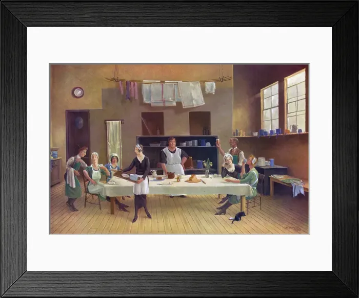 Framed Print : The Kitchen of The George Framed Print : The Kitchen of The George