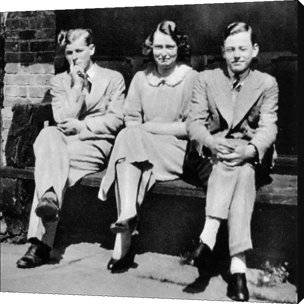 Prince Philip at Lynden Manor with his cousins
