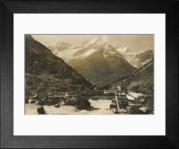 Framed Print : Taeschalp near Zermatt, Switzerland Framed Print : Taeschalp near Zermatt, Switzerland
