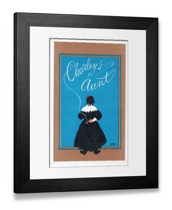 Framed Print : Charleys Aunt by Brandon Thomas Framed Print : Charleys Aunt by Brandon Thomas
