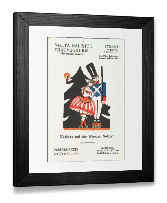 Framed Print : Chauve Souris Theatre, Bat Theatre, Moscow Framed Print : Chauve Souris Theatre, Bat Theatre, Moscow