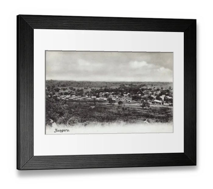 Framed Print : General view of Zungeru, Nigeria, West Africa Framed Print : General view of Zungeru, Nigeria, West Africa