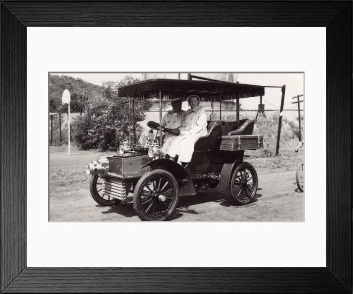 Framed Print : American Auto Club meeting with vintage cars, USA Framed Print : American Auto Club meeting with vintage cars, USA