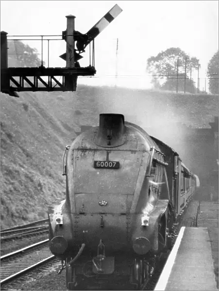 Steam locomotive Sir Nigel Gresley, Welwyn Garden City