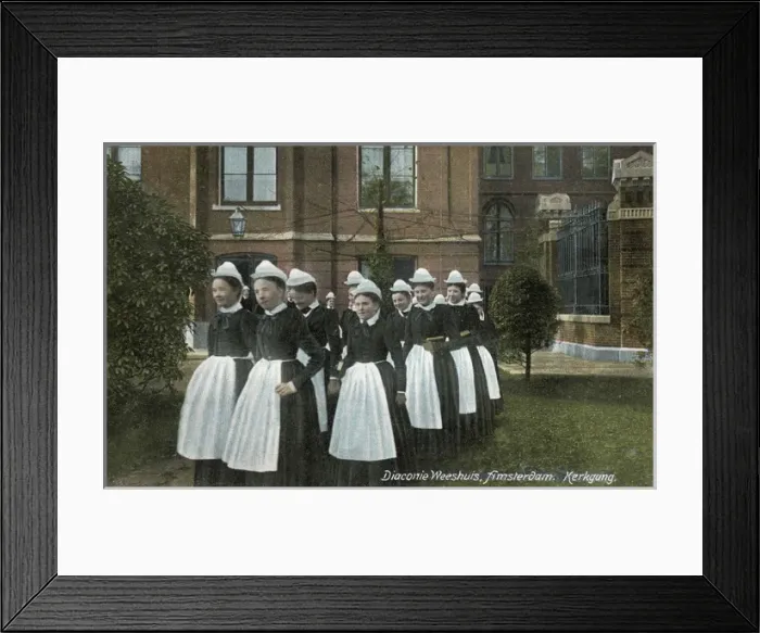 Framed Print : Amsterdam Burger Weeshuis (Orphanage) - Church Attendance Framed Print : Amsterdam Burger Weeshuis (Orphanage) - Church Attendance