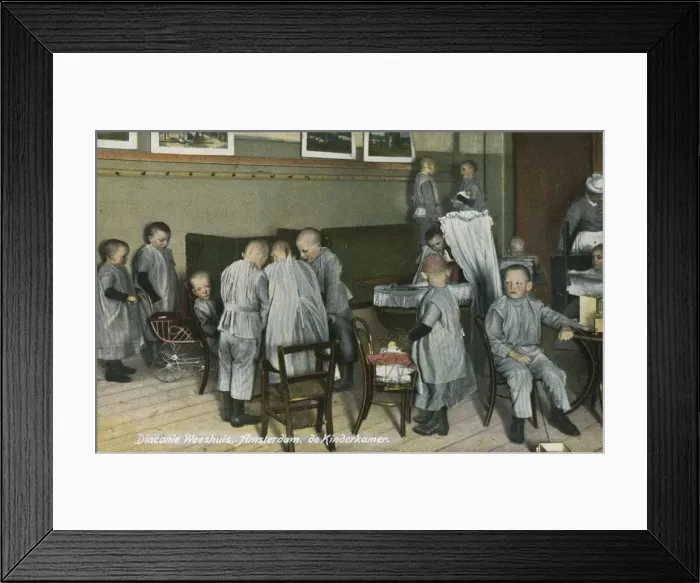 Framed Print : Amsterdam Burger Weeshuis (Orphanage) - Childrens Room Framed Print : Amsterdam Burger Weeshuis (Orphanage) - Childrens Room