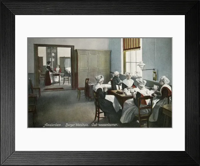 Framed Print : Amsterdam Burger Weeshuis (Orphanage) - Older Orphans Room Framed Print : Amsterdam Burger Weeshuis (Orphanage) - Older Orphans Room