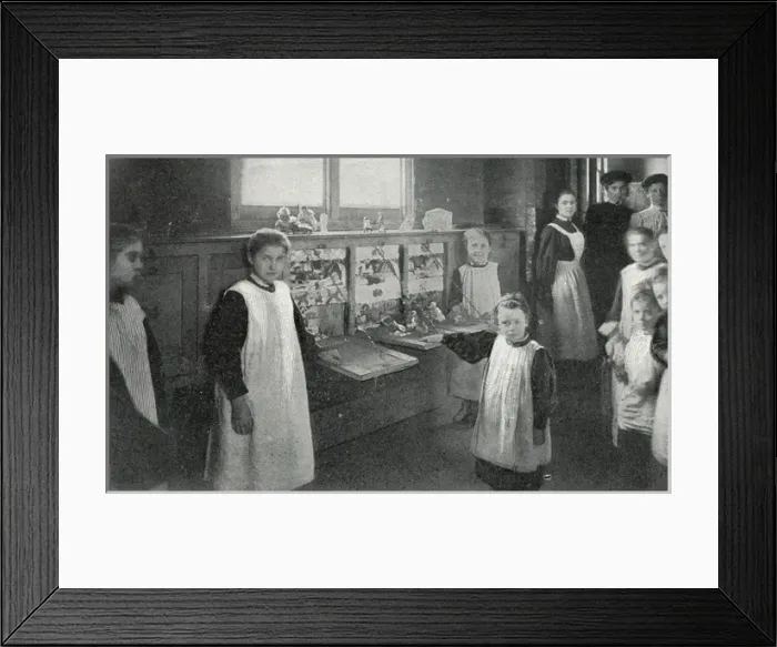 Framed Print : Royal Seamen and Marines Orphan Home, Portsmouth - Dolls Framed Print : Royal Seamen and Marines Orphan Home, Portsmouth - Dolls