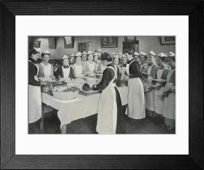 Framed Print : Royal Seamen and Marines Orphan Home, Portsmouth - Serving Framed Print : Royal Seamen and Marines Orphan Home, Portsmouth - Serving