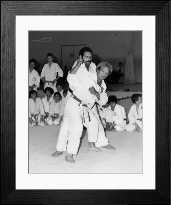 Framed Print : Brian Jacks at Carn Brea Leisure Centre, Redruth, Cornwall Framed Print : Brian Jacks at Carn Brea Leisure Centre, Redruth, Cornwall