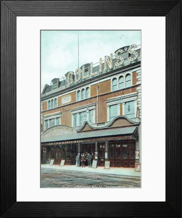 Framed Print : Collins Music Hall in Islington Framed Print : Collins Music Hall in Islington