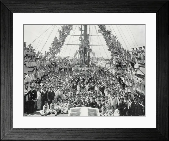 Framed Print : Training Ship Impregnable Framed Print : Training Ship Impregnable