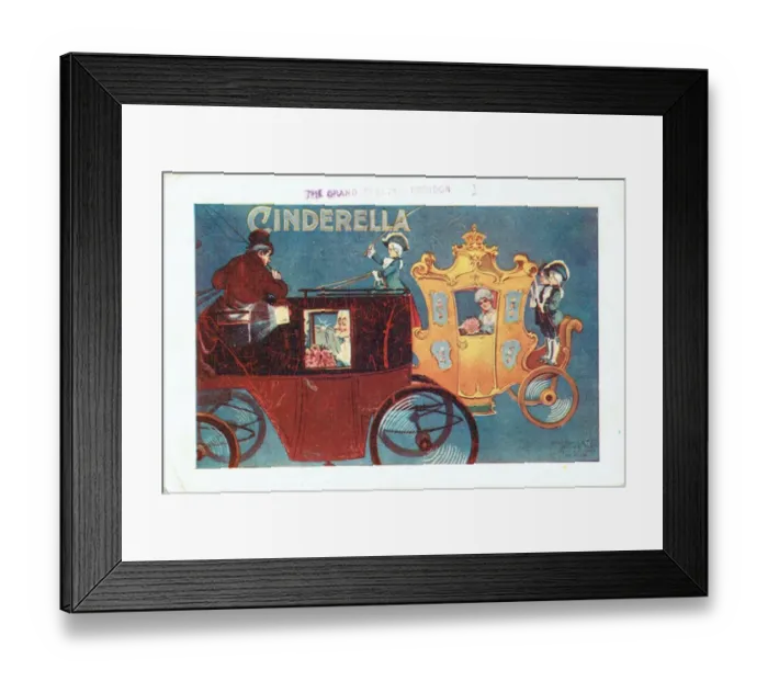 Framed Print : Cinderella Framed Print : Cinderella