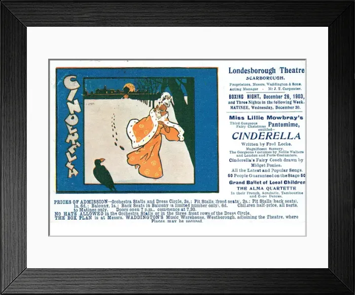 Framed Print : Cinderella Framed Print : Cinderella