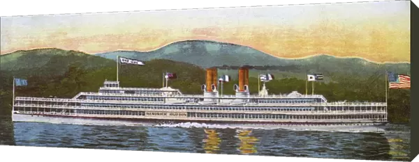 Hudson River Day Line steamer, Hendrick Hudson, USA