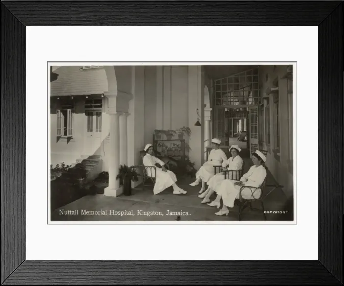Framed Print : Nuttall Memorial Hospital, Kingston, Jamaica, West Indies Framed Print : Nuttall Memorial Hospital, Kingston, Jamaica, West Indies