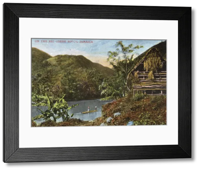 Framed Print : View of the Rio Cobre, Jamaica, West Indies Framed Print : View of the Rio Cobre, Jamaica, West Indies