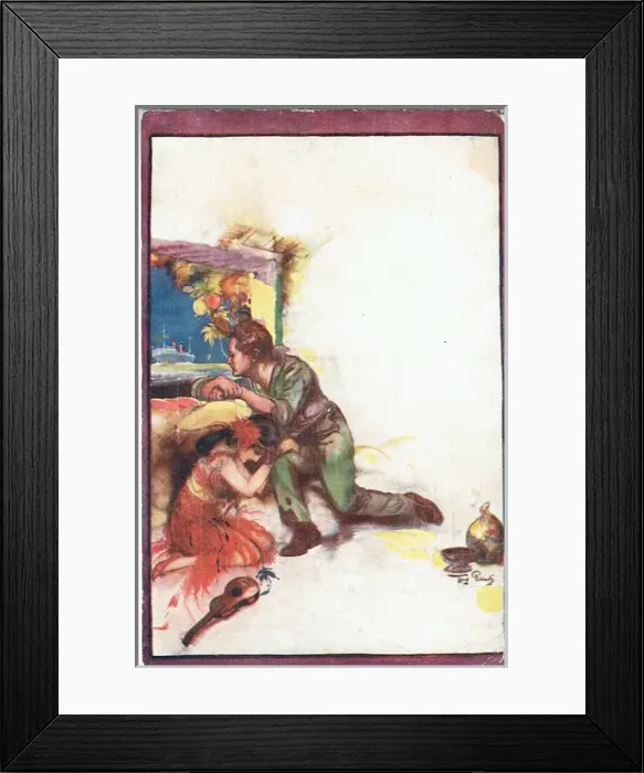 Framed Print : The Bird of Paradise by Richard Walton Tully Framed Print : The Bird of Paradise by Richard Walton Tully