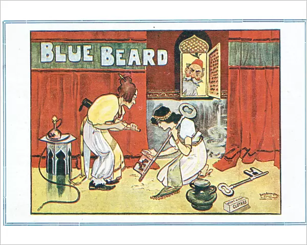 Flyer for Bluebeard by Hugh Mytton - Front cover