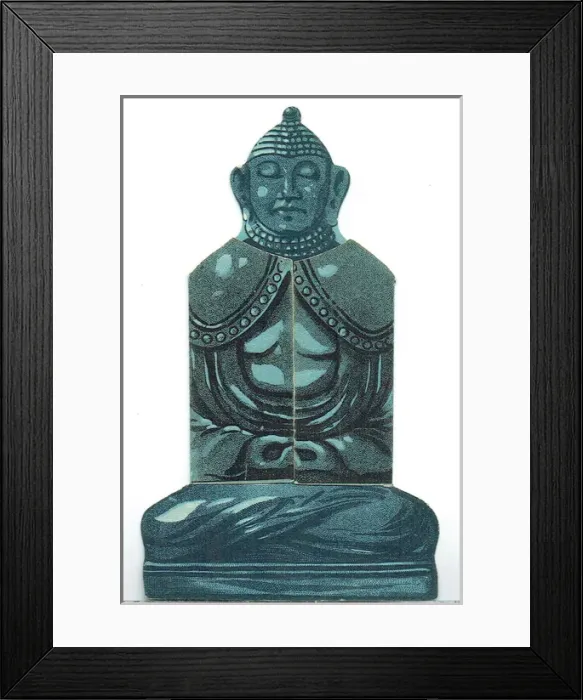 Framed Print : The Blue Moon by Harold Ellis Framed Print : The Blue Moon by Harold Ellis