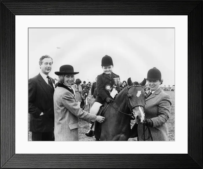 Framed Print : Pony class winner at the Royal Cornwall Show Framed Print : Pony class winner at the Royal Cornwall Show